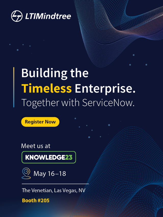 ServiceNow Knowledge23 - LTIMindtree