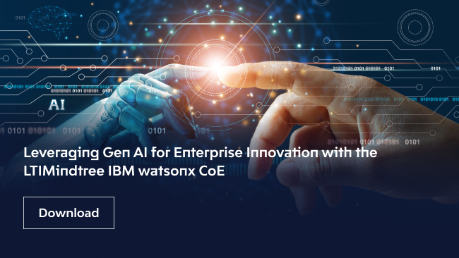 Leveraging Gen AI for Enterprise Innovation with the LTIMindtree IBM watsonx CoE